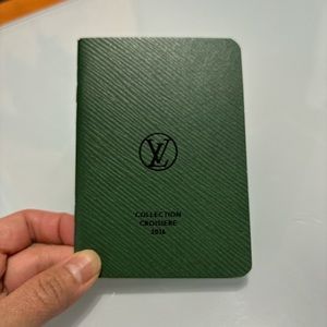 Louis Vuitton, LV passport size lookbook , booklet collection, 2016 croisere